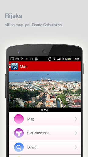 Rijeka Map offline
