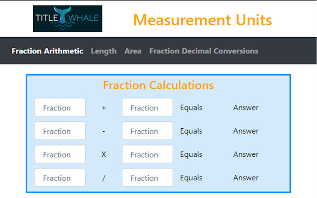 Title Whale Unit Conversion chrome extension