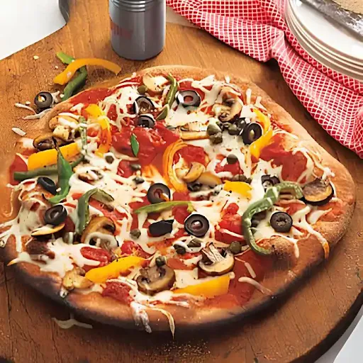 Mushroom Panner Pizza