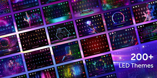 Screenshot LED Keyboard - Colorful Light