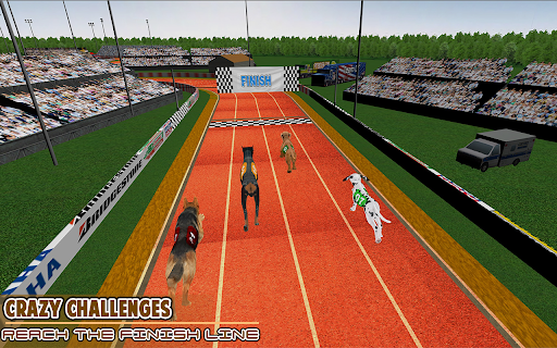 Screenshot Dog Racing game - dog games