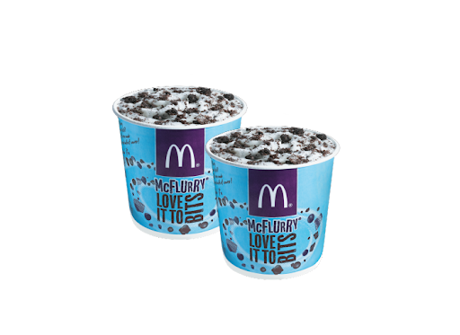 2 McFlurry Oreo (S)