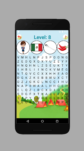 Screenshot Picture Word Search Game