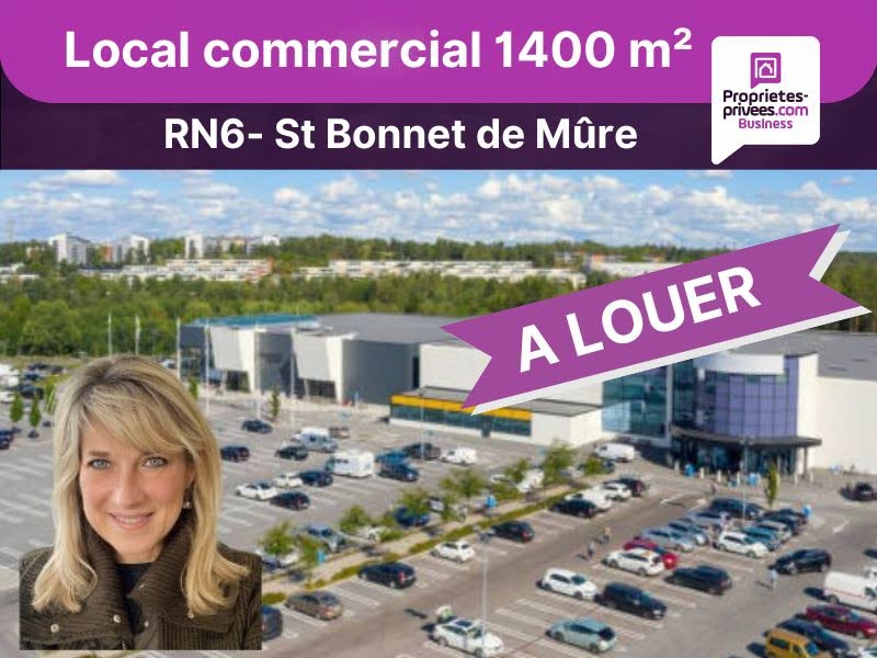 Location  locaux professionnels  1400 m² à Saint-Bonnet-de-Mure (69720), 14 000 €