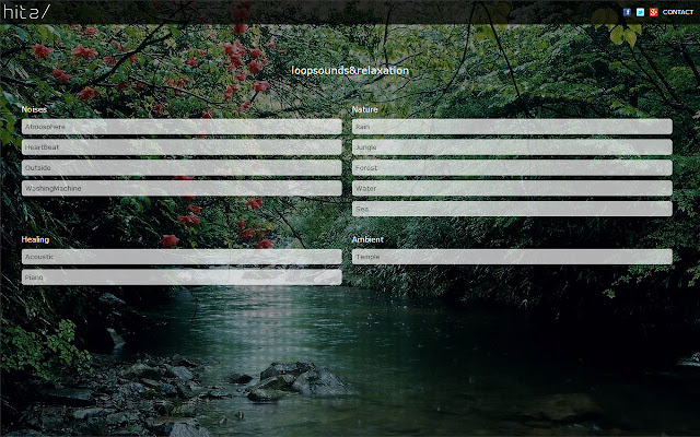 Healing & Relaxation Sounds ｜ hita/ chrome extension