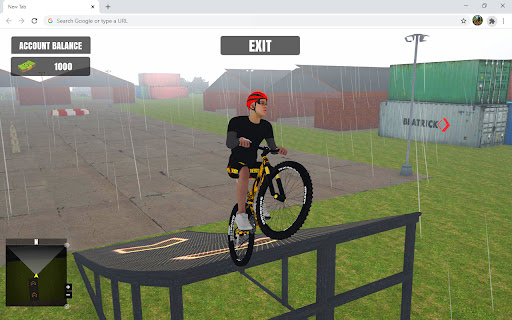 Bicycle Rider Sports Game