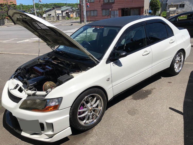ランサーエボリューションのランエボ・CT9A・洗車・車高調整・4G63に関するカスタム事例の投稿画像1枚目