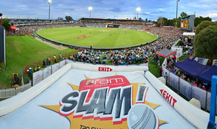 A file photo of the general view during the Ram Slam T20 Challenge final match between The Unlimited Titans and Sunfoil Dolphins at SuperSport Park on December 12, 2015 in Centurion, South Africa.