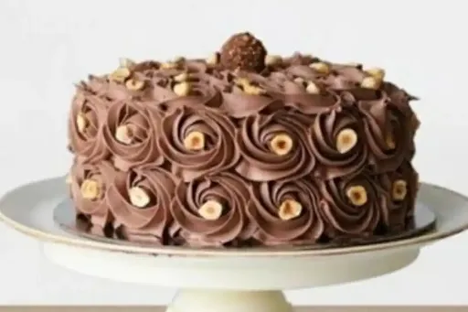 Chocolate Flower Cake [500 Grams]