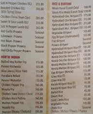 Kairali Adukkala menu 3