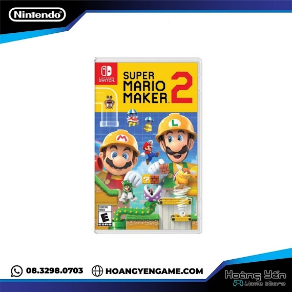 [Mã 99Elha Giảm 7% Đơn 300K] Băng Game Nintendo Switch Super Mario Maker 2