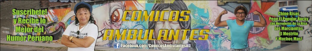 Comicos Ambulantes Banner