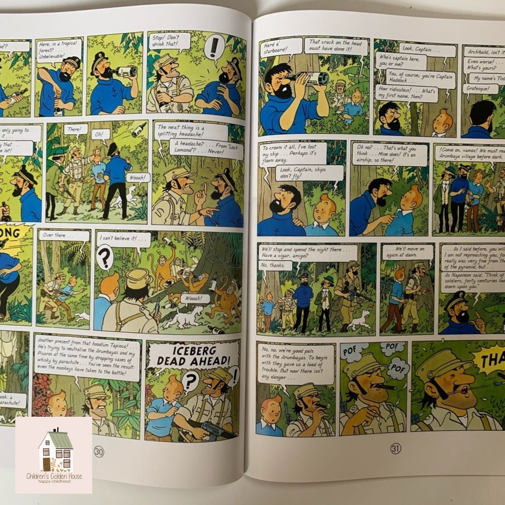 The-Adventures-of--Tintin-23-books-丁丁歷險| Children's Golden House