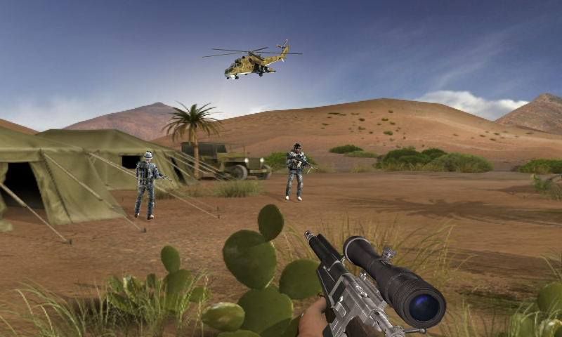 Island Army Sniper Screen 2