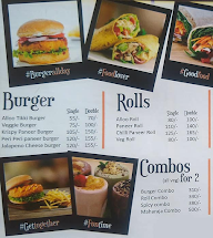 Buns & Rolls menu 1