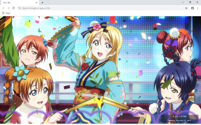 Love Live Anime New Tab