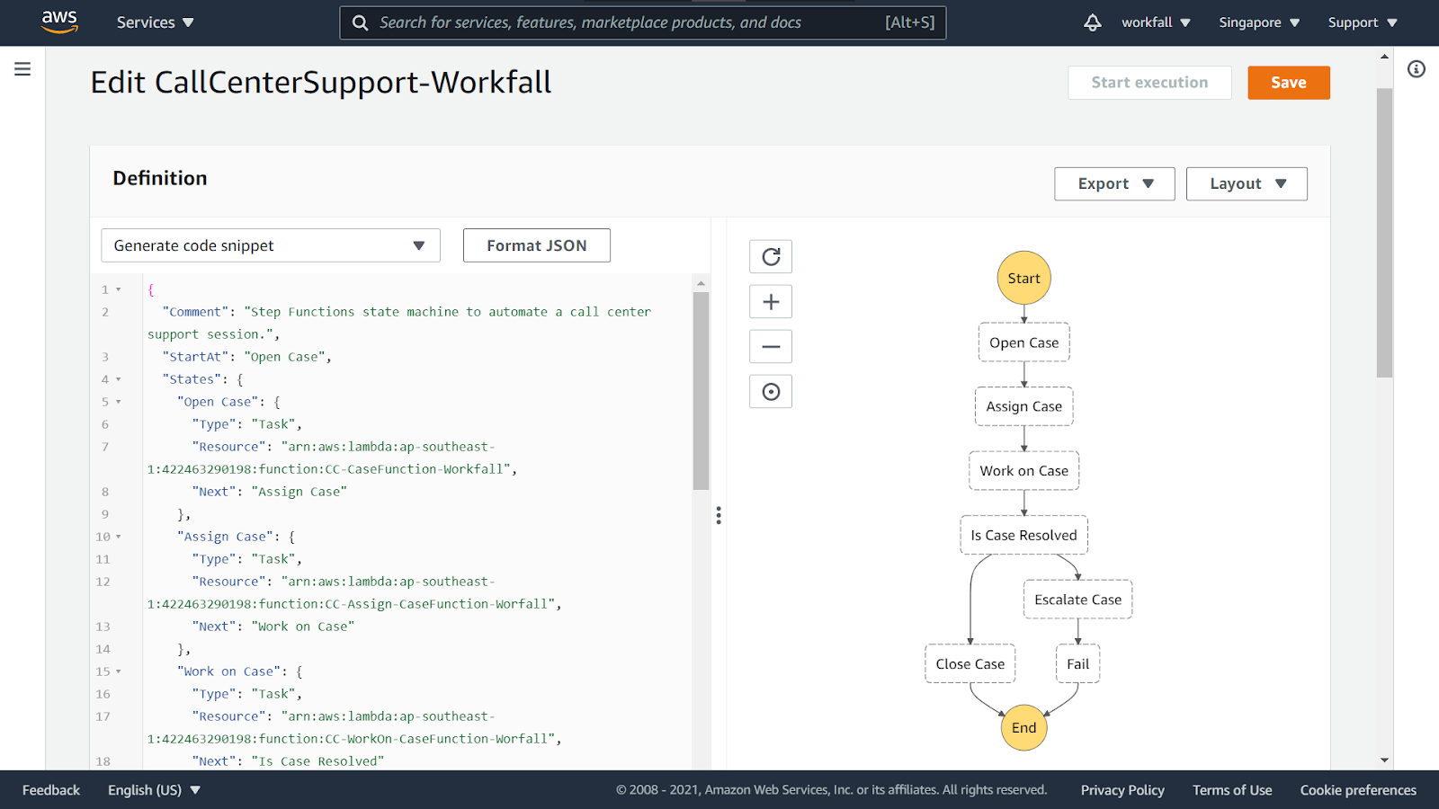 How to build a Serverless Workflow with AWS Step Functions?