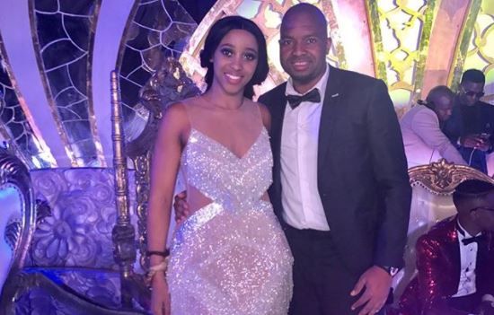 Sbahle Mpisane and partner Itumeleng Khune