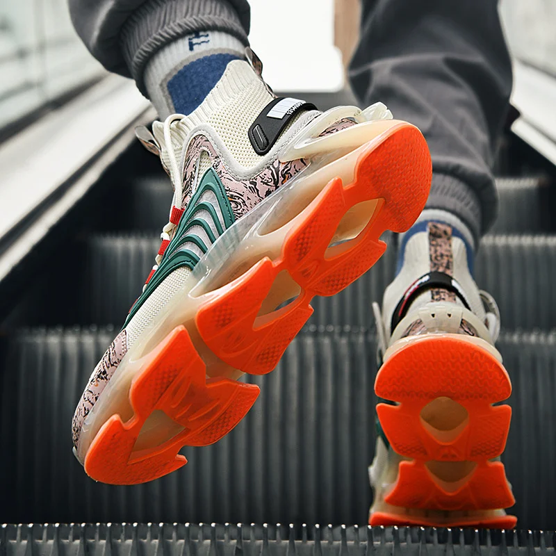 Title 4, Modische, atmungsaktive High-Top-Socken-Schnall...