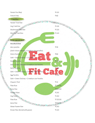 Eat And Fit Cafe menu 3