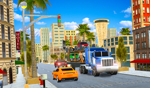 Screenshot Truck Car Transport Trailer