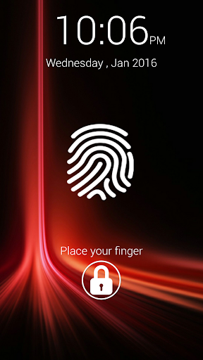 FingerPrint Lock Screen Prank