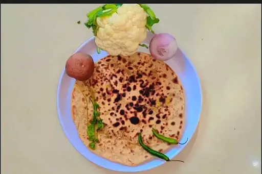 Olive Oil Gobi Paratha