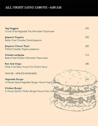 The Lounge menu 8