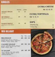 Yours Pizza menu 2