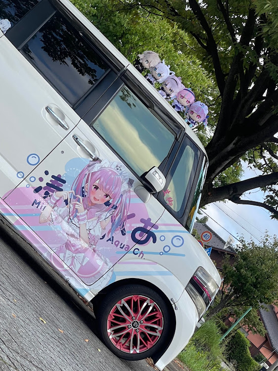 Nボックスカスタムのホロライブ痛車・こんな痛車はダメですか？・ソロライフ・痛車もピックアップして下さい✨に関するカスタム事例の投稿画像2枚目