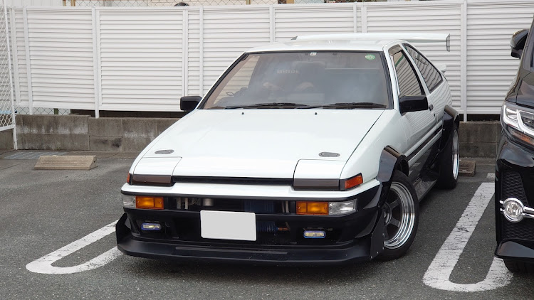 スプリンタートレノのハチロク・タイヤ・洗車あるある？・小林源文に関するカスタム事例の投稿画像1枚目