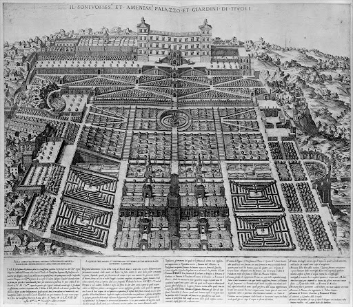 Speculum Romanae Magnificentiae: Tivoli Palace and Gardens