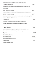 Urban Spice Restaurant menu 5