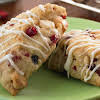 Thumbnail For Cranberry White Chocolate Chip Scones