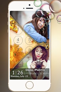 How to install Dual Photo Zip Lock Screen patch 1.0 apk for laptop