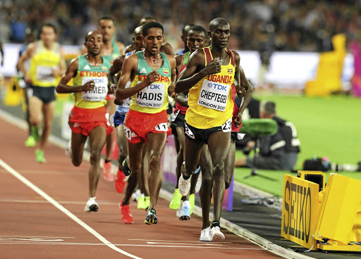 Middle-distance star Joshua Cheptegei of Uganda returns to SA. /Photos/ Roger Sedres/ ImageSA/Gallo Images