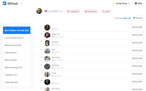 IG Track - IG Follower & Unfollower Tracker