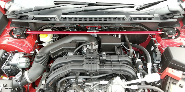 柔らかい TANABE SUSTEC STRUT TOWER BAR フロント用 スバル インプレッサG4 GK3 2016 12 品番:NSF13  タナベ