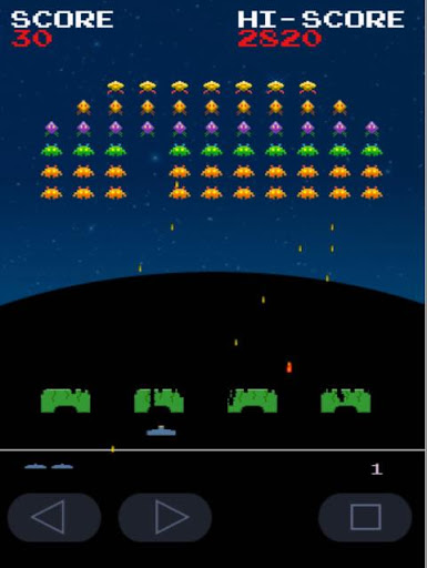 Screenshot Invaders from Androidia