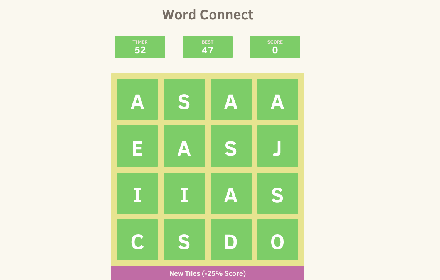 Word Connect chrome extension