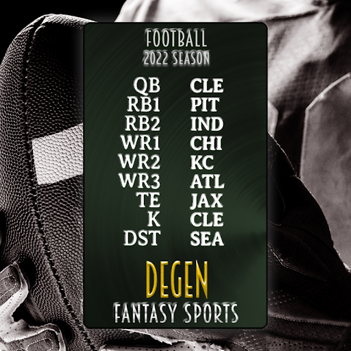 Degen Fantasy Sports FB 2022 #93