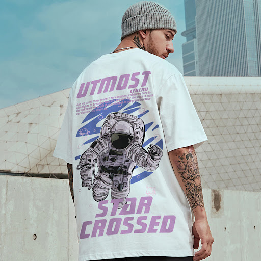 Title 6, Mens Oversized Loose Short Sleeved T-shirt, Eu...