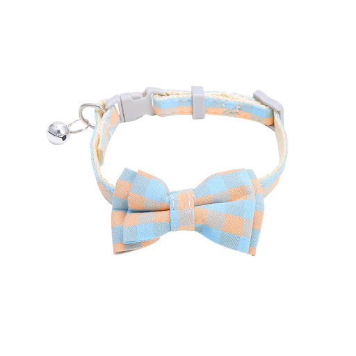 Title 6, Small Dogs Christmas Collar Quick Release Plaid...