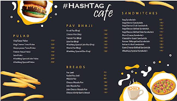 Hashtag Cafe menu 