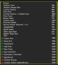 Chulha Chicken Corner menu 1