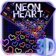 Download 3D Neon Heartbeat Gravity Keyboard Theme For PC Windows and Mac 10001001