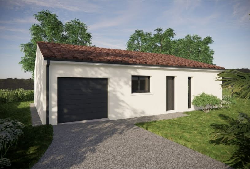  Vente Terrain + Maison - Terrain : 492m² - Maison : 80m² à Biron (17800) 