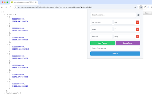 URL Param Editor