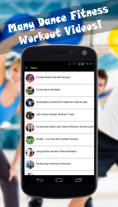 Latin Dance Workout Screen 2