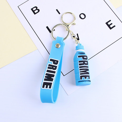 Title 3, Cartoon Cute Letters Stereo Bottle Keychain Dol...